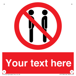 Custom prohibition not face to face